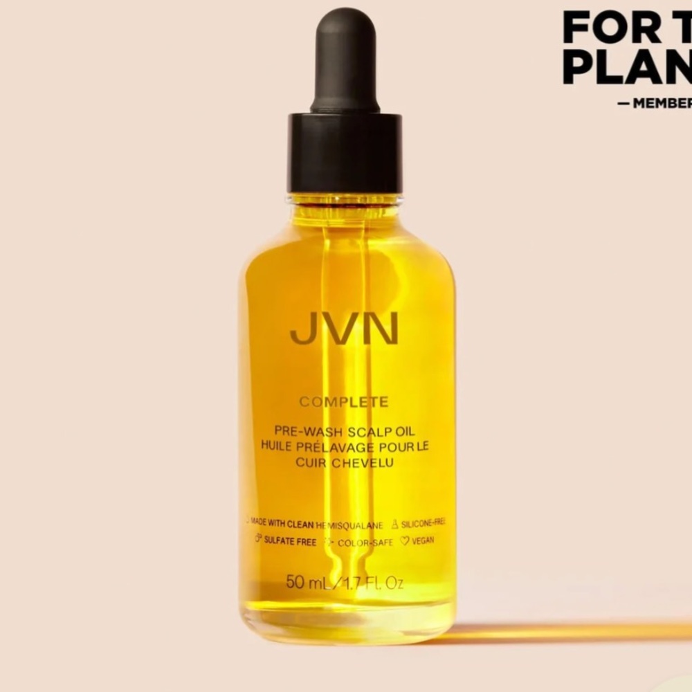🌿✨JVN Pre-Wash Scalp Oil + Free Branded Hairbrush